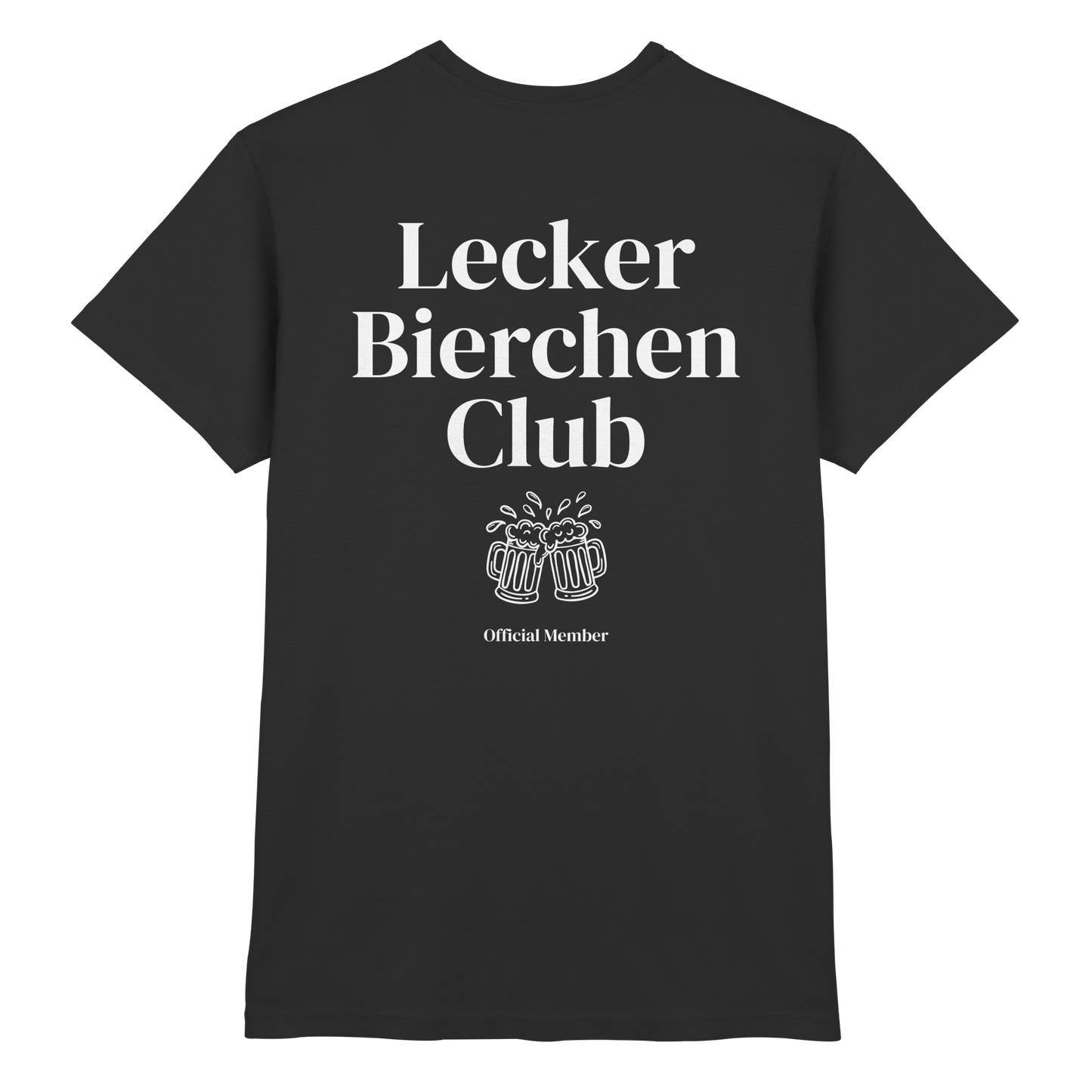 Lecker Bierchen Club (Backprint) - Premium Shirt