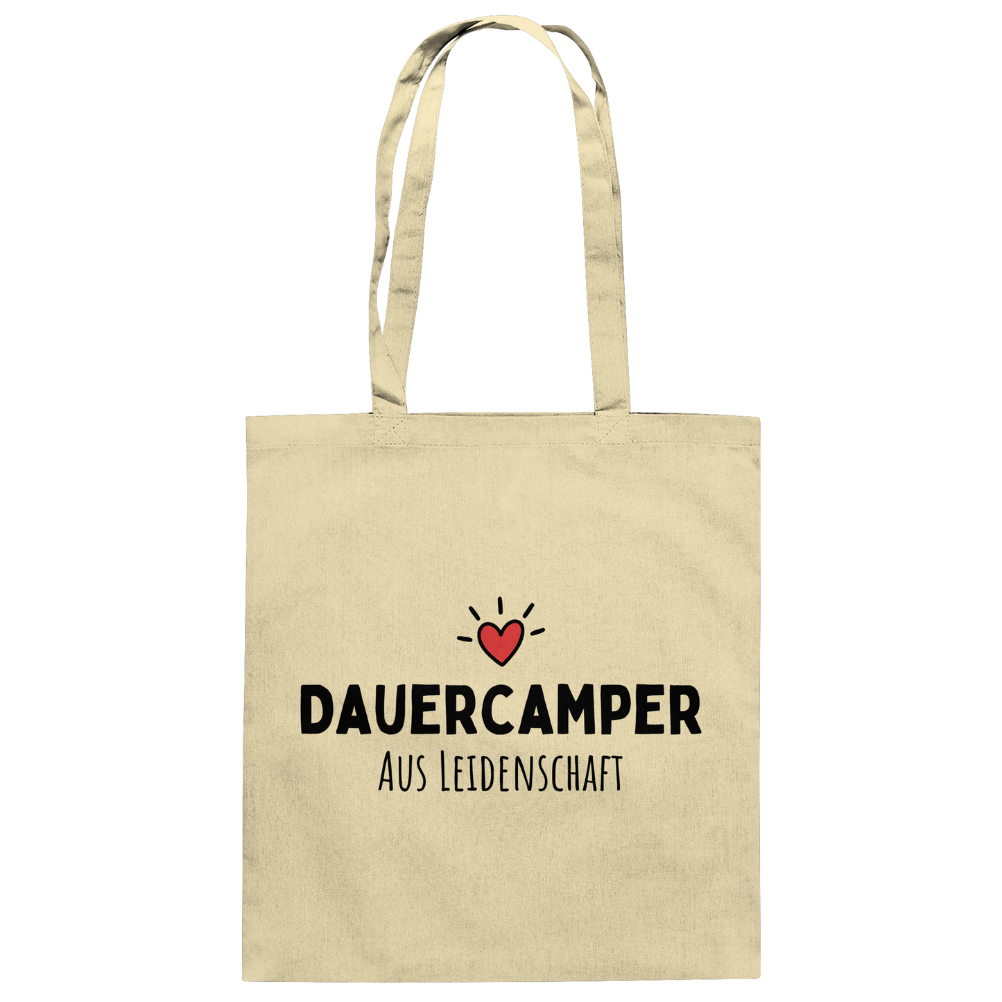 Dauercamper aus Leidenschaft - Baumwolltasche