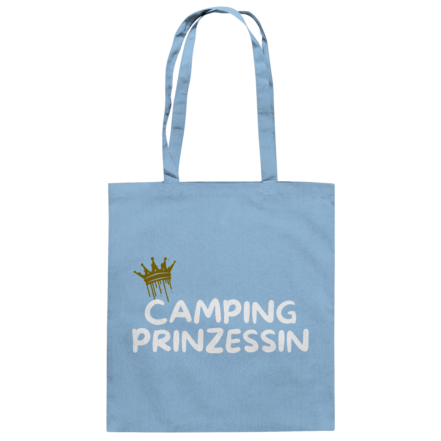 Camping Prinzessin - Baumwolltasche