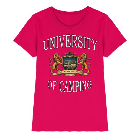 University of Camping - Ladies Premium Shirt