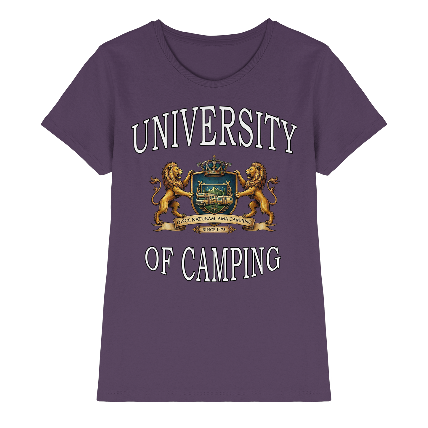 University of Camping - Ladies Premium Shirt