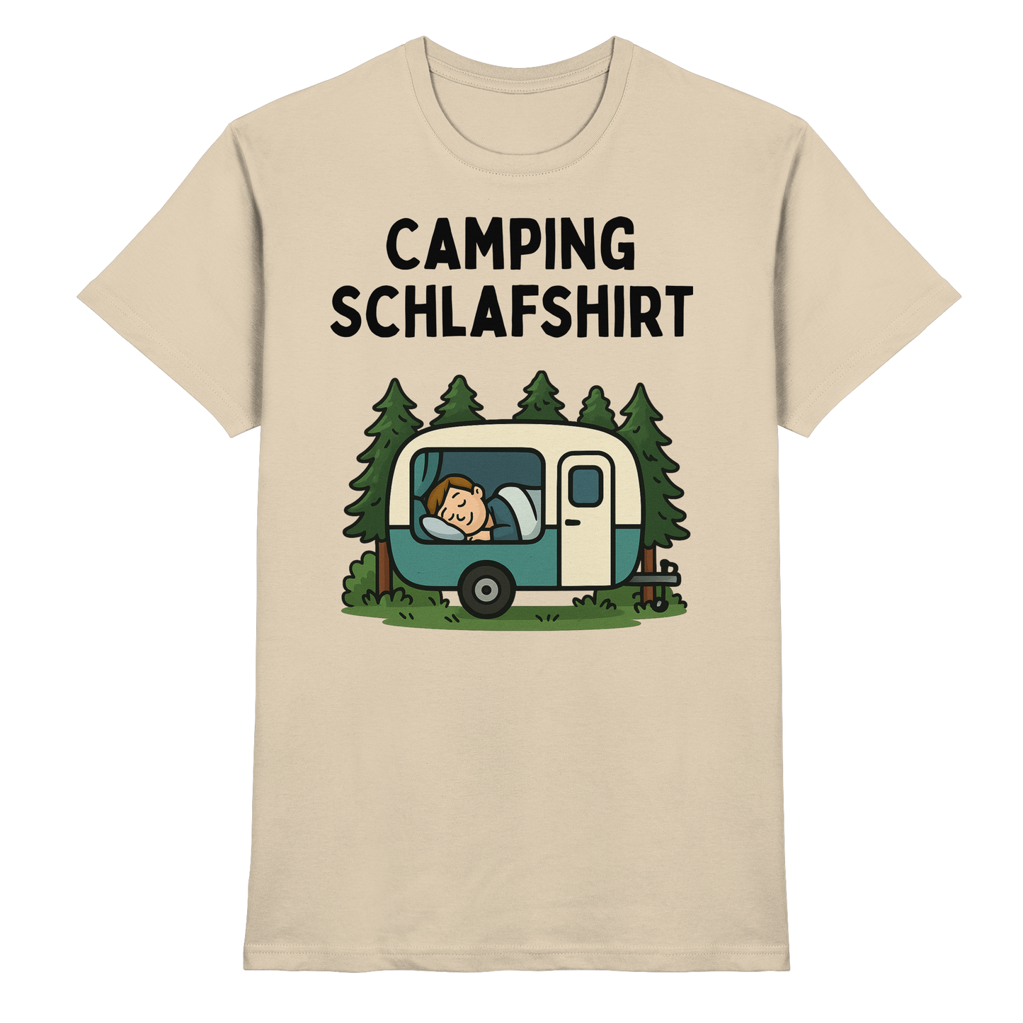 Offizielles Camping Schlafshirt - Premium Shirt