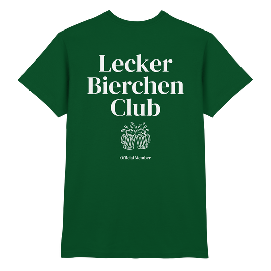 Lecker Bierchen Club (Backprint) - Premium Shirt
