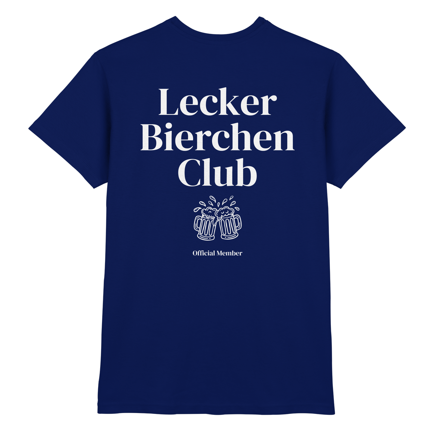 Lecker Bierchen Club (Backprint) - Premium Shirt