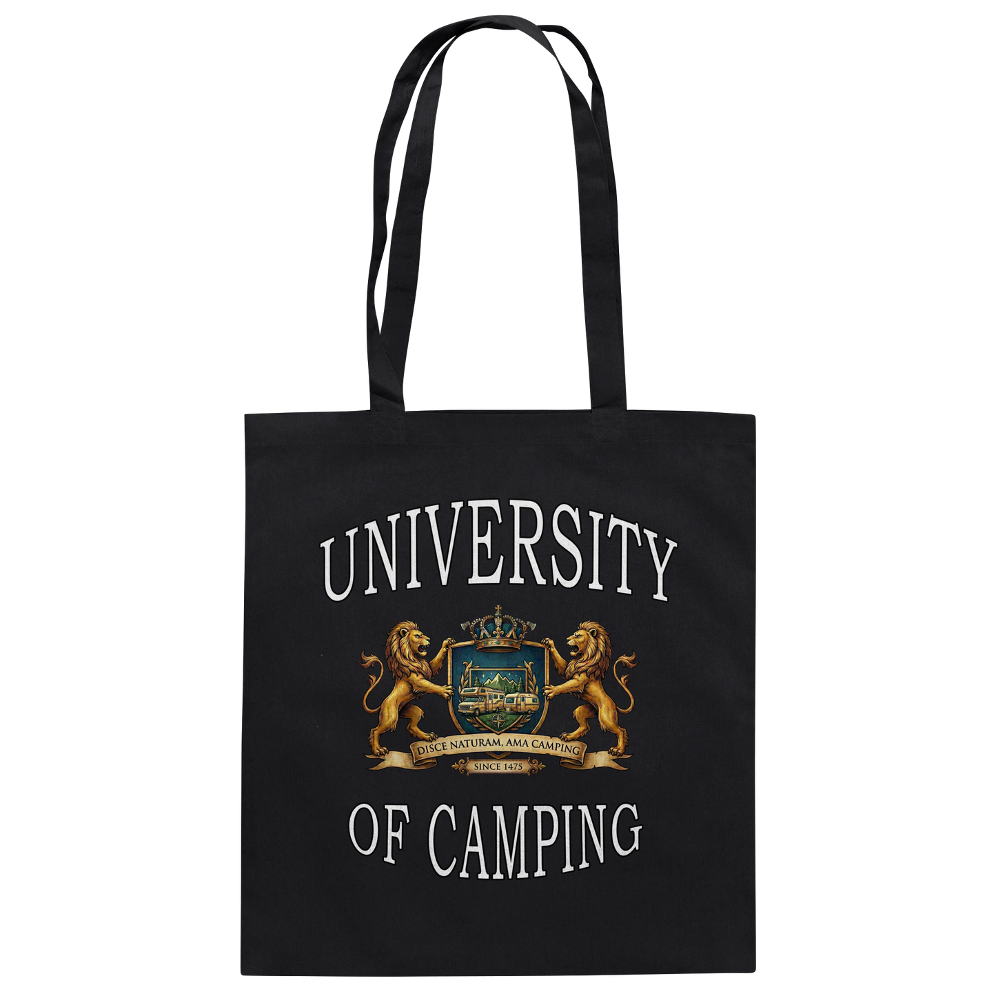 University of Camping - Baumwolltasche