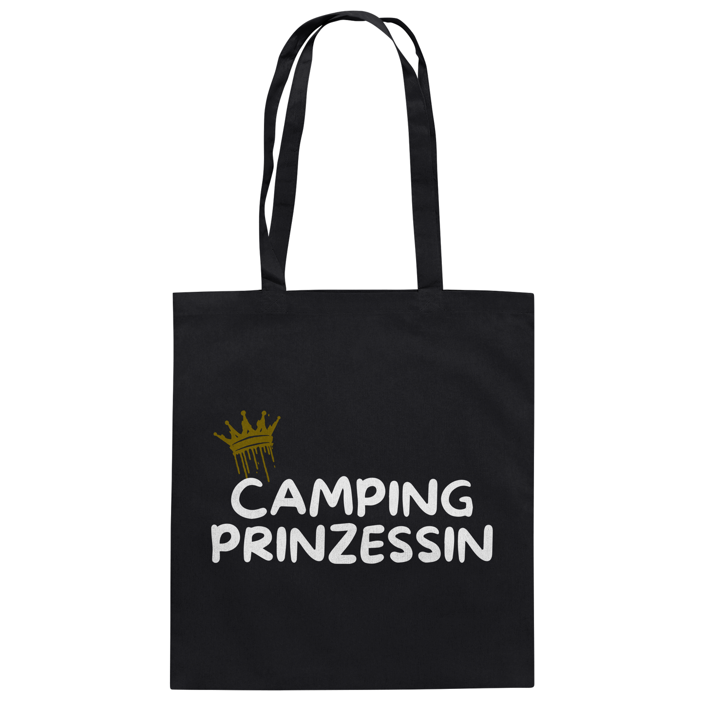 Camping Prinzessin - Baumwolltasche