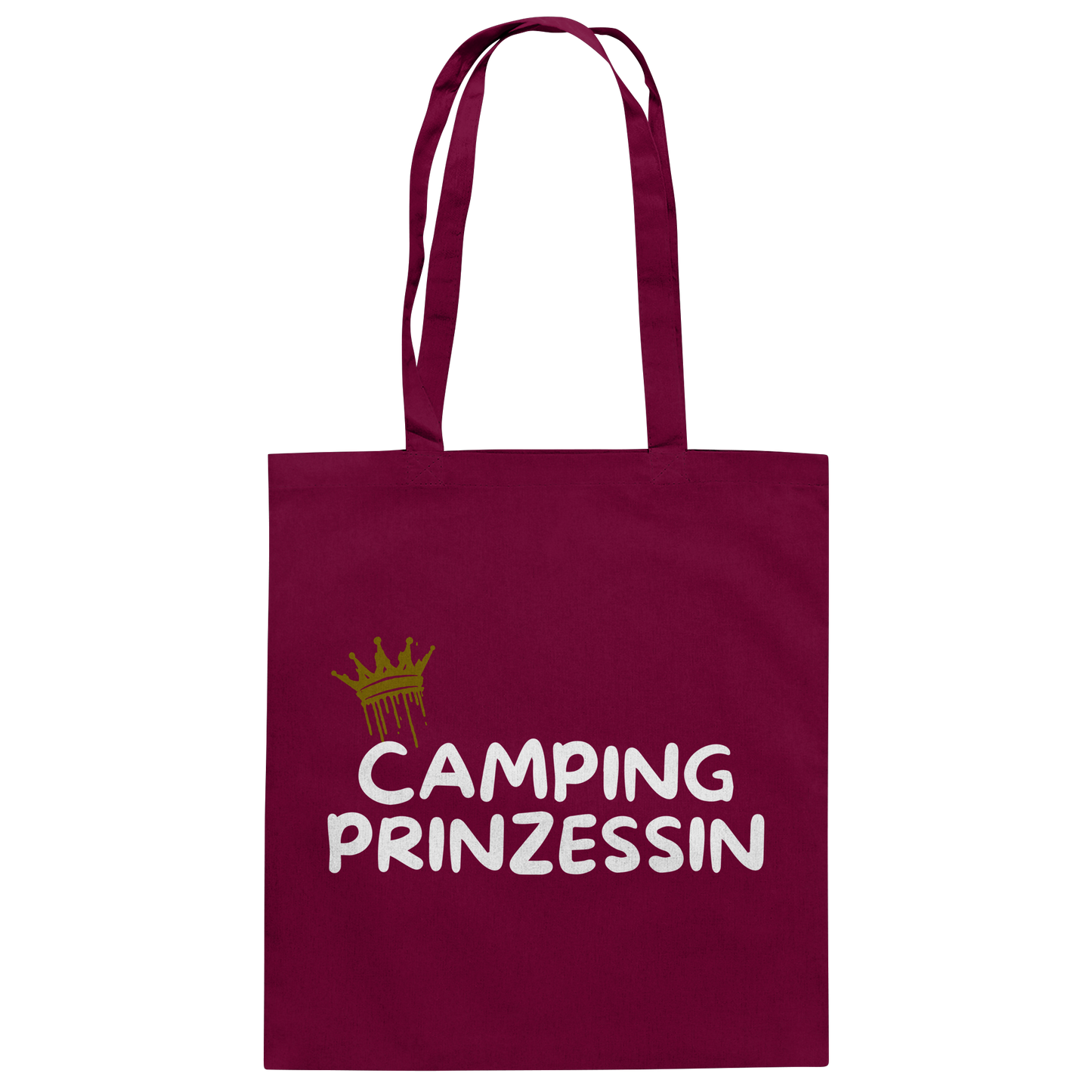Camping Prinzessin - Baumwolltasche