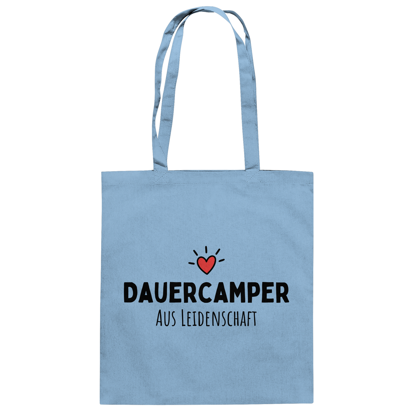 Dauercamper aus Leidenschaft - Baumwolltasche