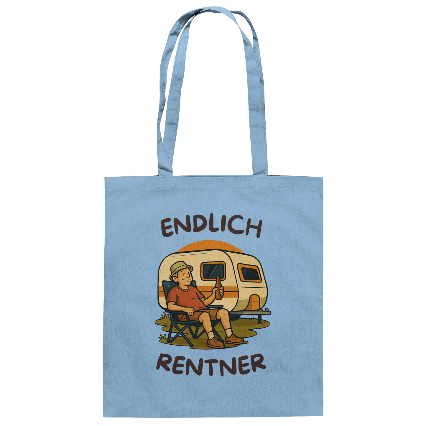 Endlich Rentner - Baumwolltasche