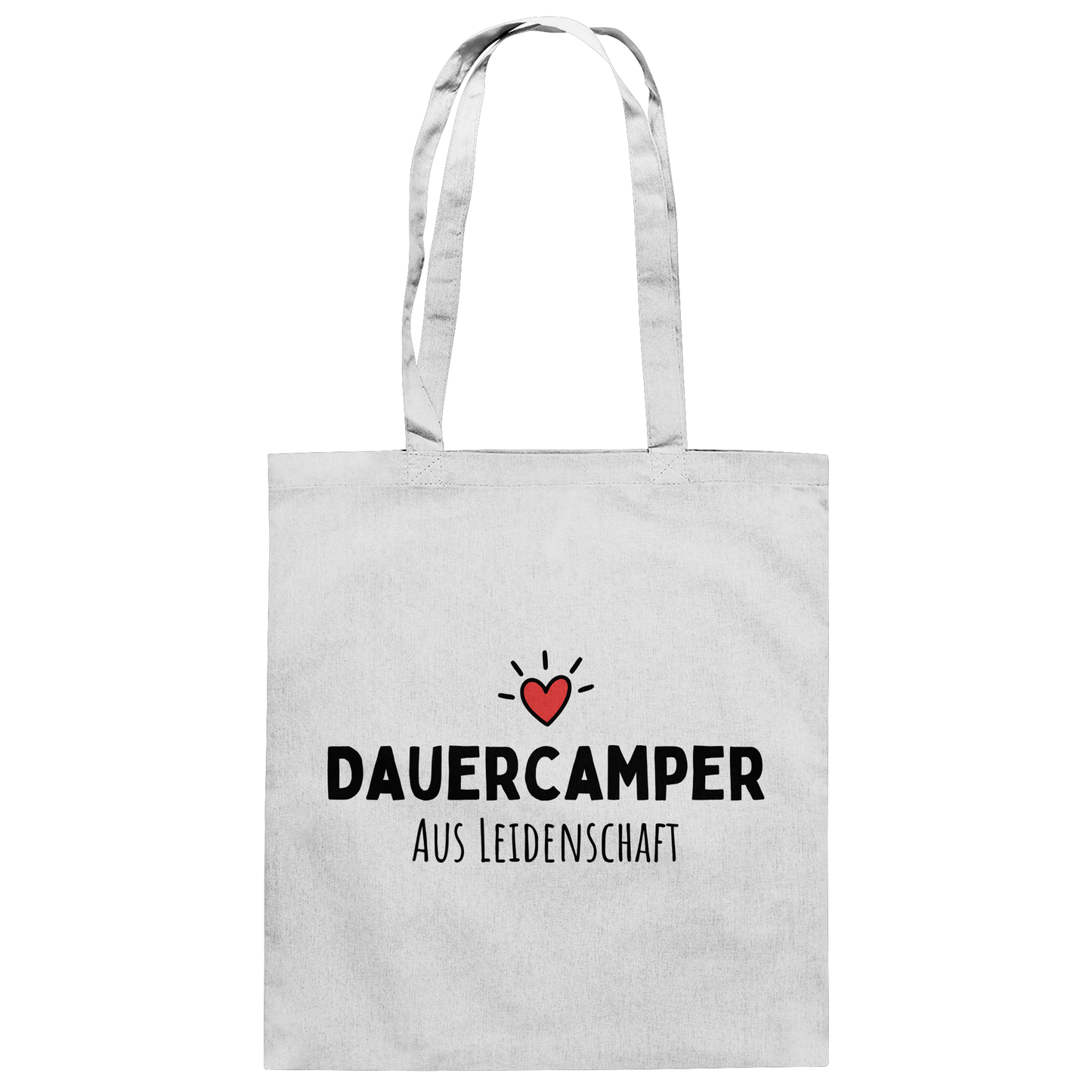 Dauercamper aus Leidenschaft - Baumwolltasche