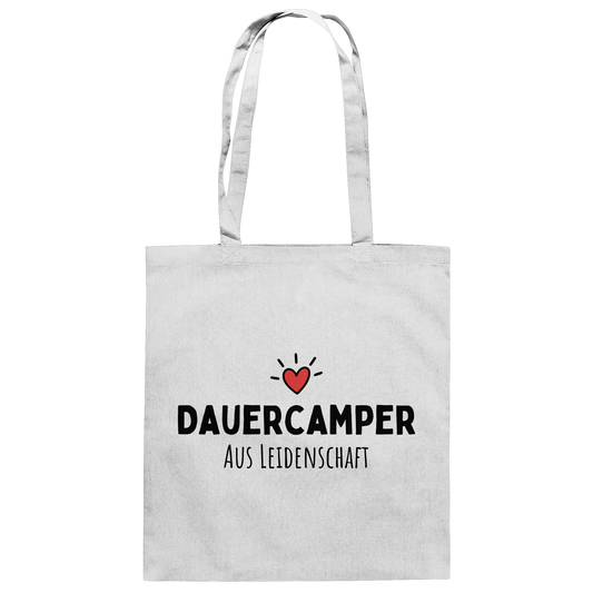 Dauercamper aus Leidenschaft - Baumwolltasche