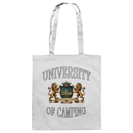 University of Camping - Baumwolltasche