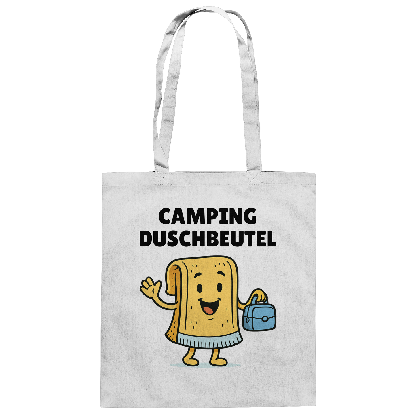 Camping Duschbeutel - Baumwolltasche