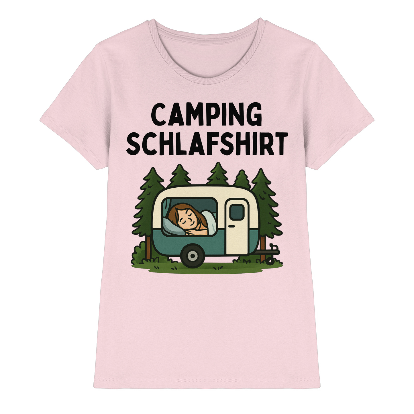 Camping Schlafshirt - Ladies Premium Shirt