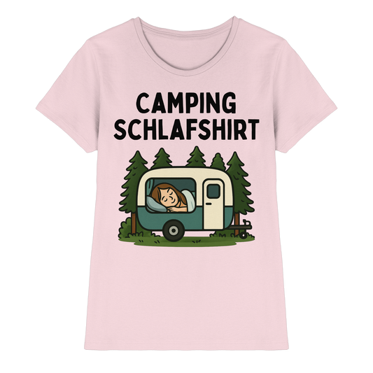 Camping Schlafshirt - Ladies Premium Shirt