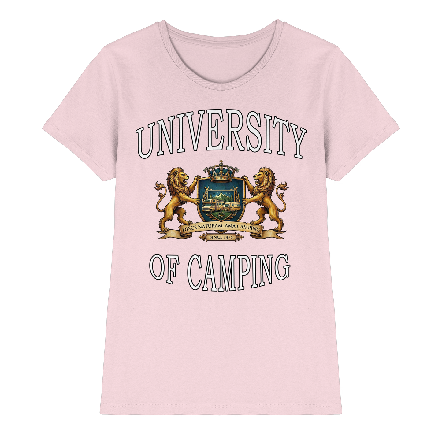University of Camping - Ladies Premium Shirt