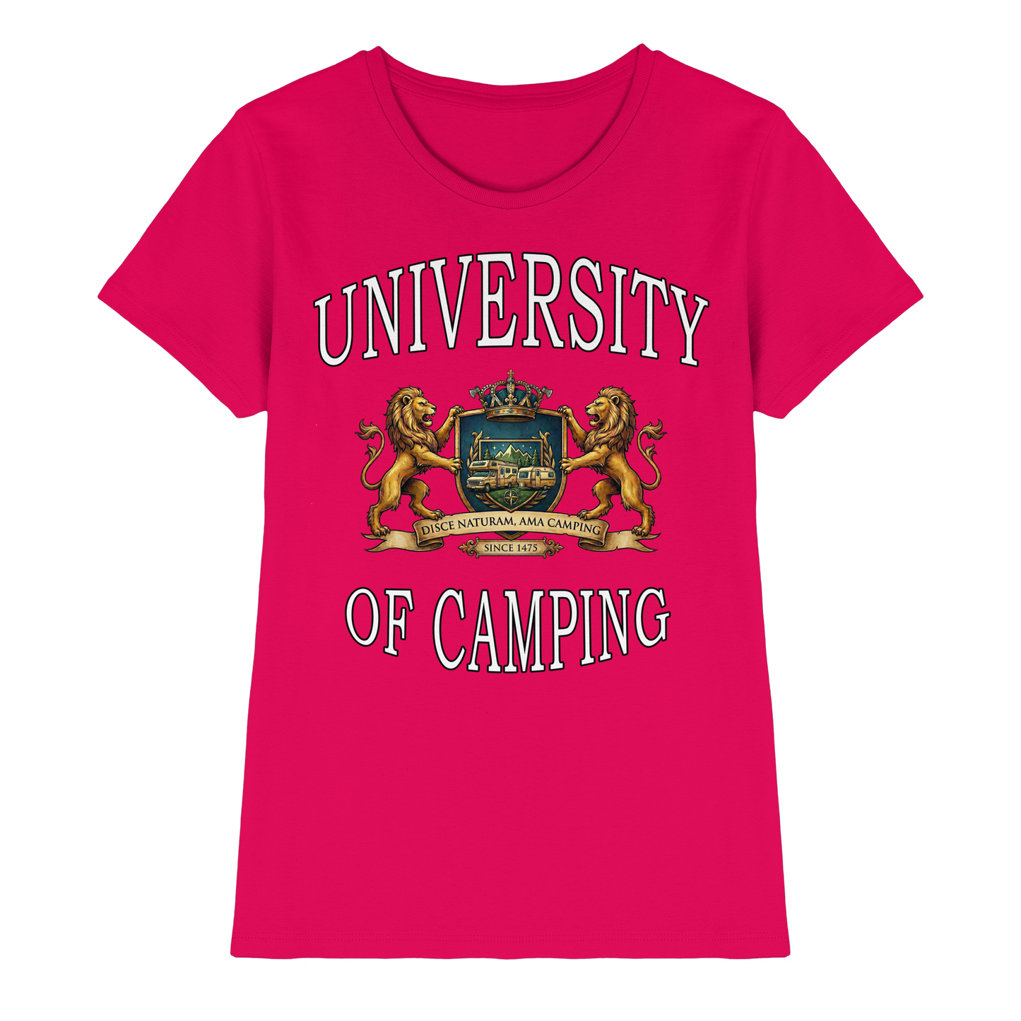 University of Camping - Ladies Premium Shirt