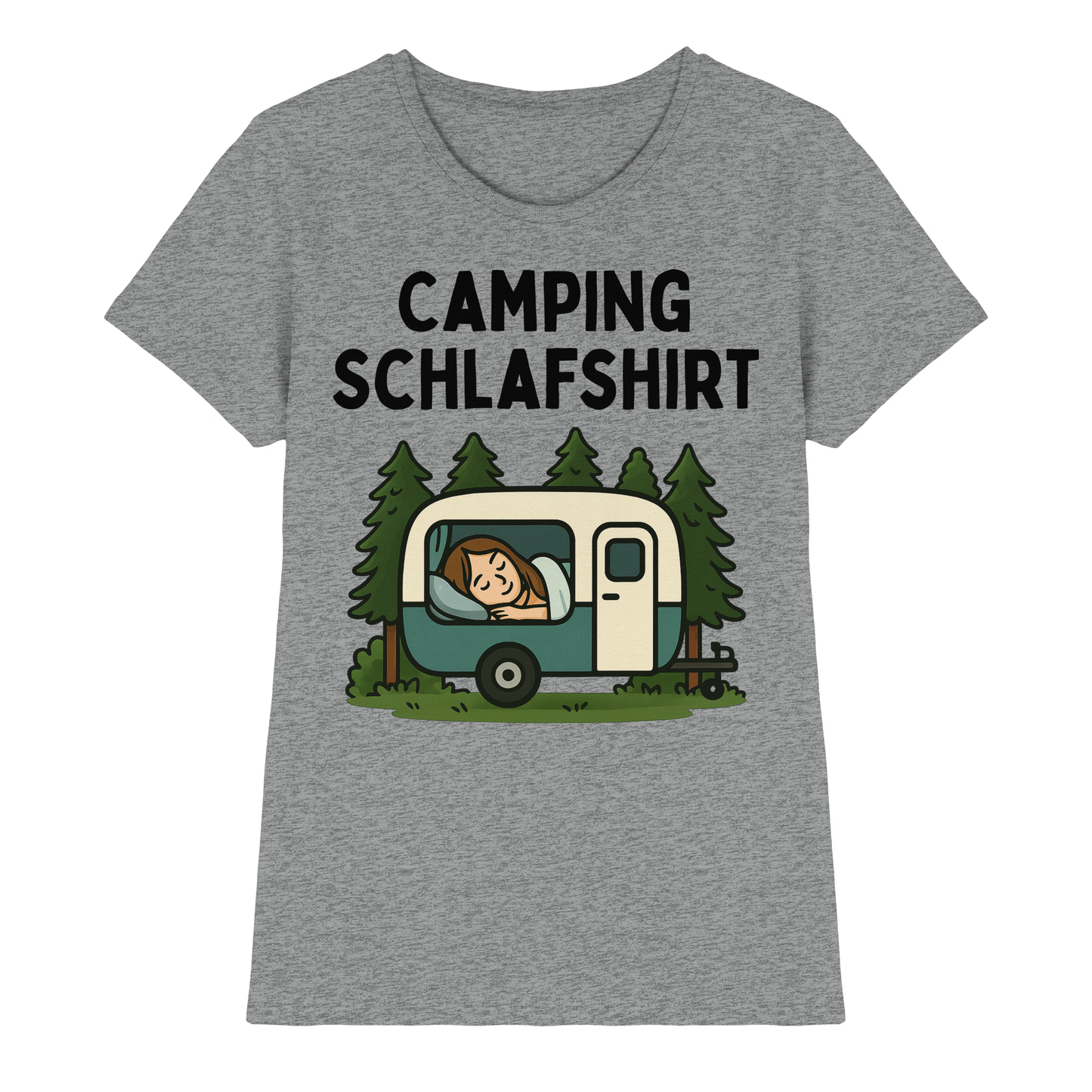 Camping Schlafshirt - Ladies Premium Shirt