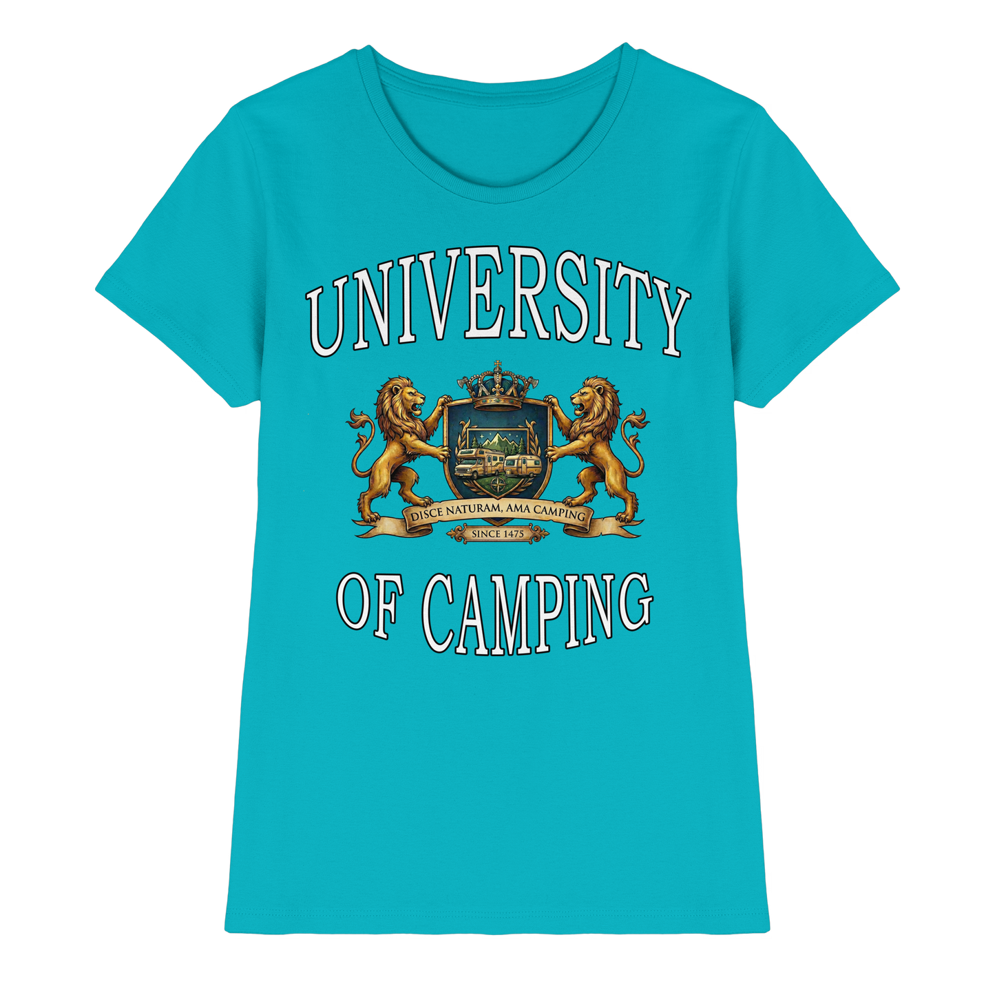 University of Camping - Ladies Premium Shirt