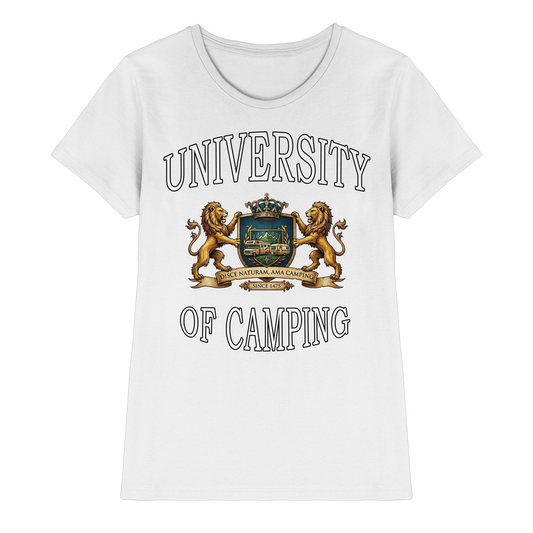 University of Camping - Ladies Premium Shirt