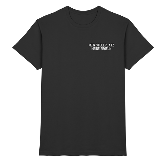Mein Stellplatz meine Regeln - Premium Shirt