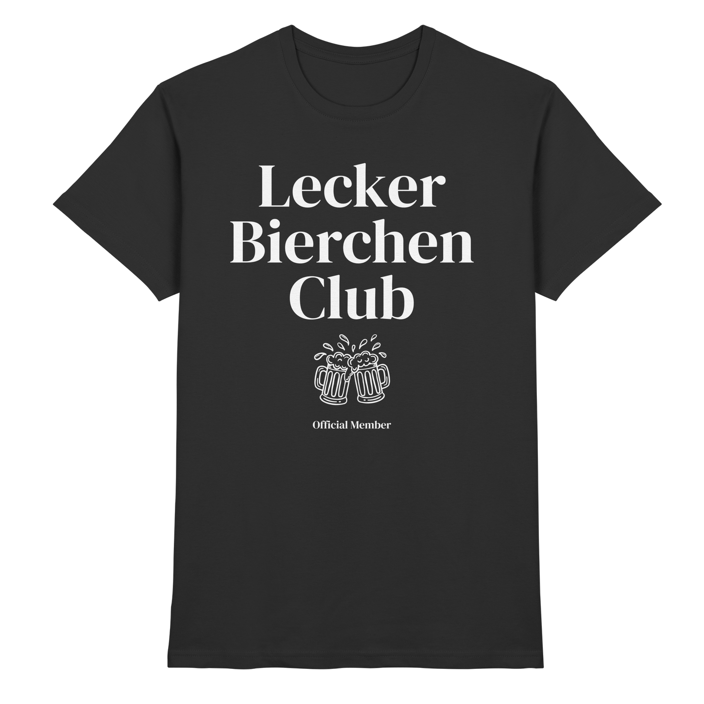 Lecker Bierchen Club (Backprint) - Premium Shirt