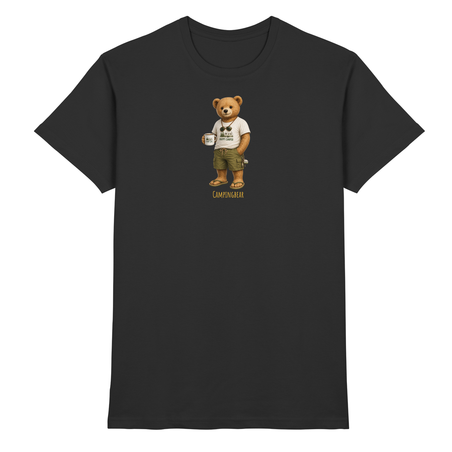 Campingbear Happy Camper  - Premium Shirt