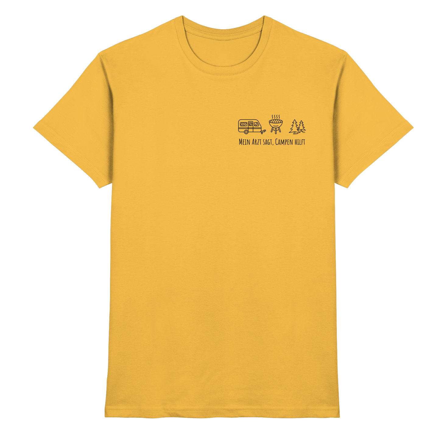 Mein Arzt sagt, Campen hilft - Premium Shirt
