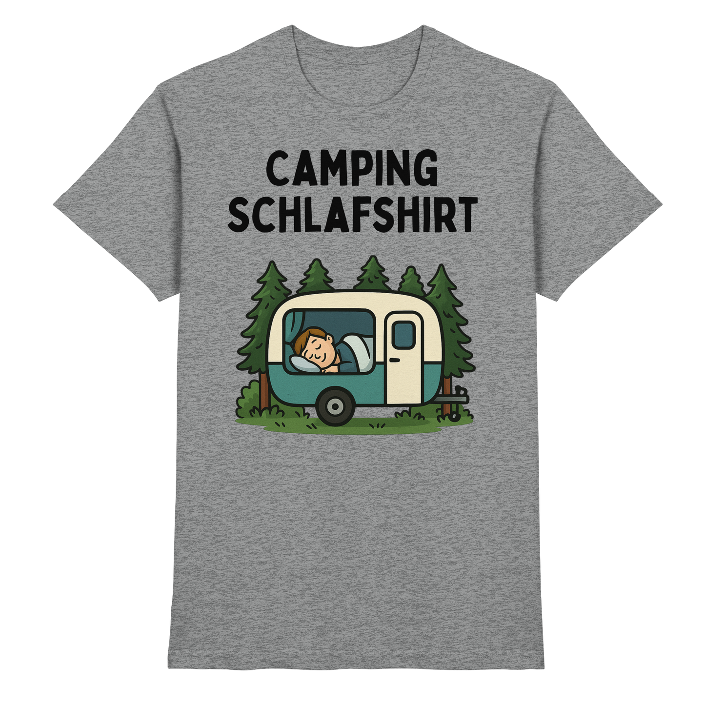 Offizielles Camping Schlafshirt - Premium Shirt