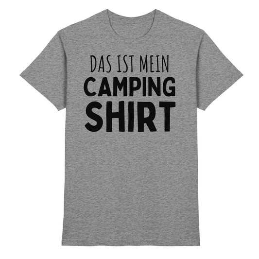 Das ist mein Campingshirt - Premium Shirt