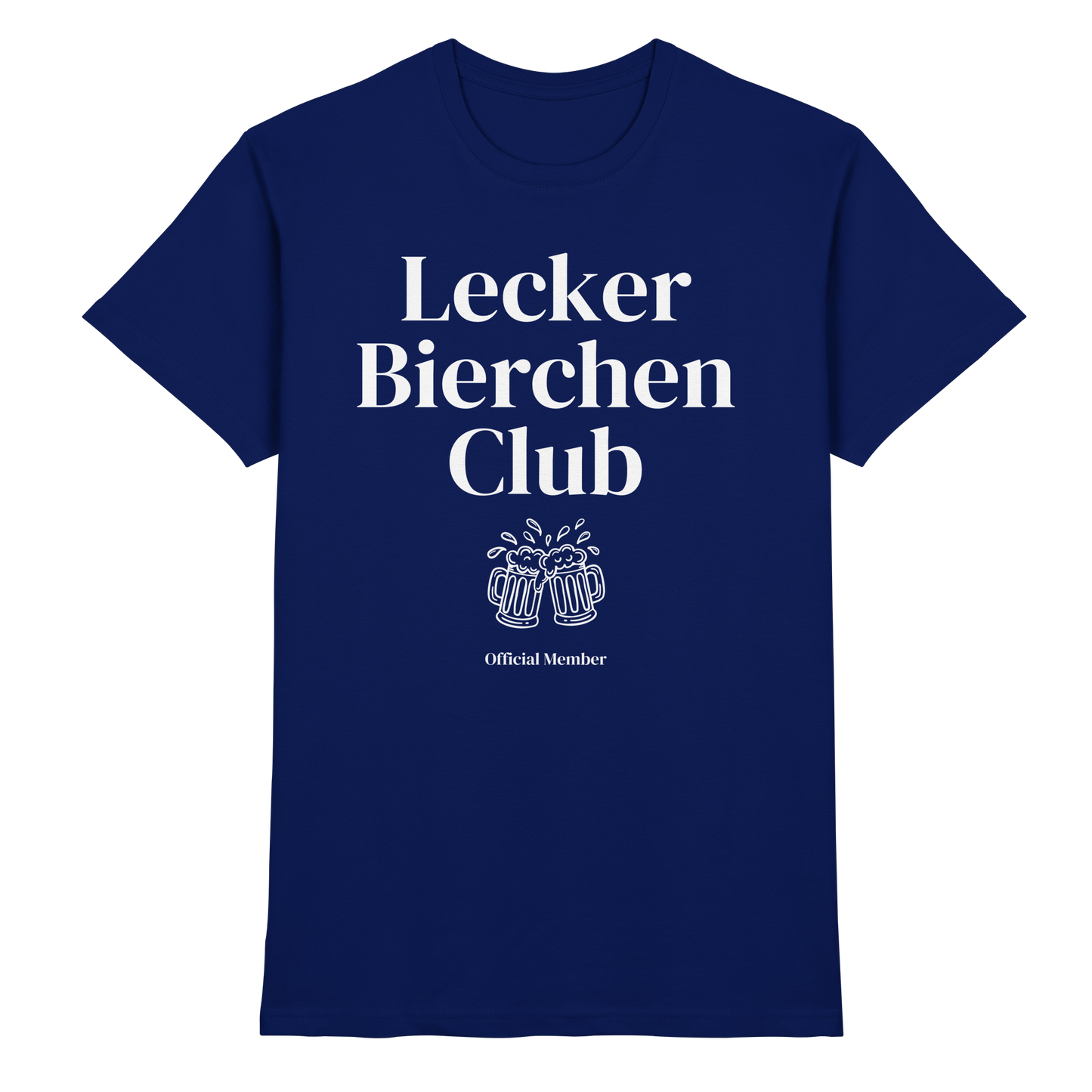 Lecker Bierchen Club (Backprint) - Premium Shirt