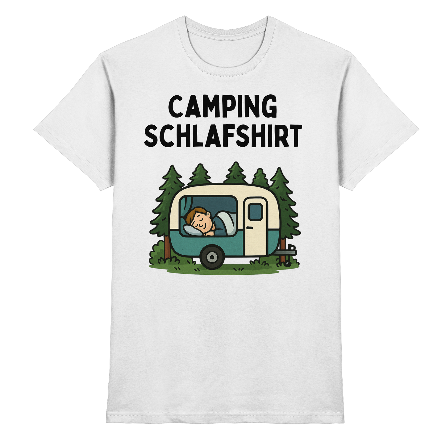 Offizielles Camping Schlafshirt - Premium Shirt