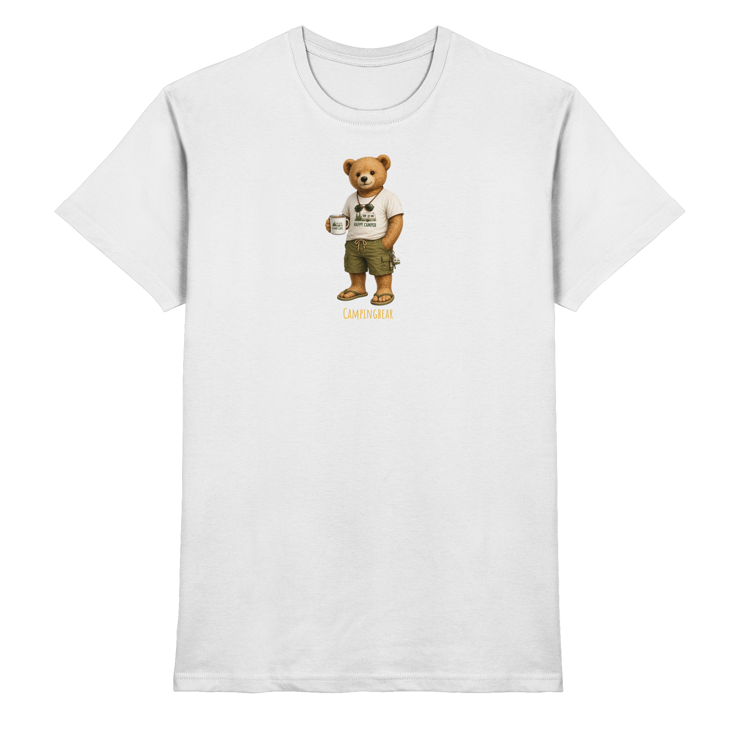 Campingbear Happy Camper  - Premium Shirt