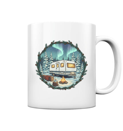 Wintercamping mit Wohnwagen | Tasse
